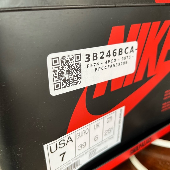 Jordan 1 Retro High OG SP Gina (Special Box) Size 7 Mens / 8.5 Women - Picture 7 of 8